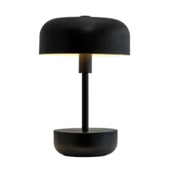 Dyberg Larsen Haipot lámpara de mesa LED batería recargable negro