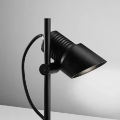 Egger DLS Bolardo luminoso LED Atlantis, punta de tierra, negro