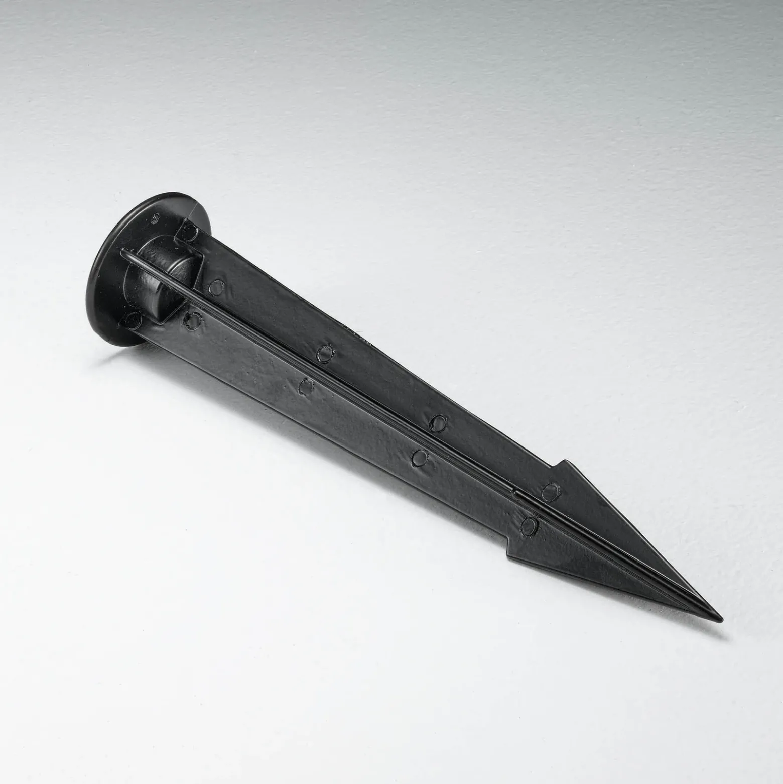 Egger DLS foco exterior Atlantis 75, negro, pincho de suelo, aluminio
