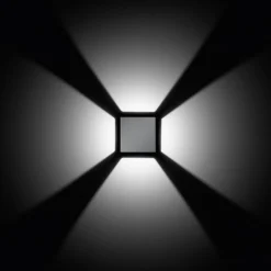 Egger York bolardo luminoso LED gris, 65 cm