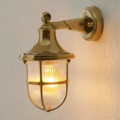 Elegante lámpara para pared exterior Ocean