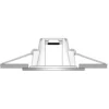 Empotrada LED Holstein IP65, 116° rígido, blanco