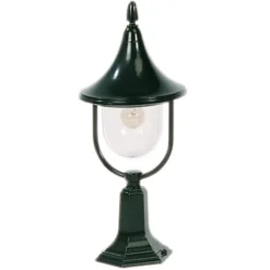 Encantador bolardo luminoso Venetie, verde