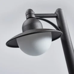 En negro - Yarai bolardo luminoso