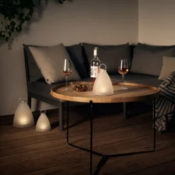 Eva Solo SunLight Campana lámpara LED solar, altura 30cm