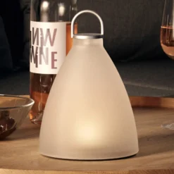 Eva Solo SunLight Campana lámpara LED solar, altura 30cm