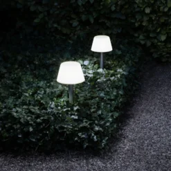 EVA Solo SunLight con pica solar, blanco opalino