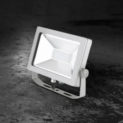 EVN LFA foco exterior enchufe plata 3.000K 30W