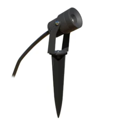 EVN Merlo Foco LED de jardín con pica de tierra, 3.000 K, 5 W