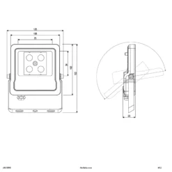 EVN Panthera foco exterior LED IP65 10W 4.000K