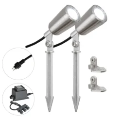 EVN PC6806 foco de jardín LED, 12V, 5.000K, 2 ud