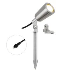 EVN PC6806 foco de jardín LED, 12V, 3.000K, 2 ud