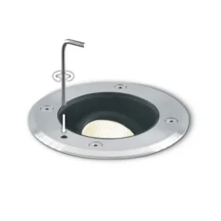 EVN Pentola lámpara empotrable acero inoxidable Ø13,5cm 3.000K