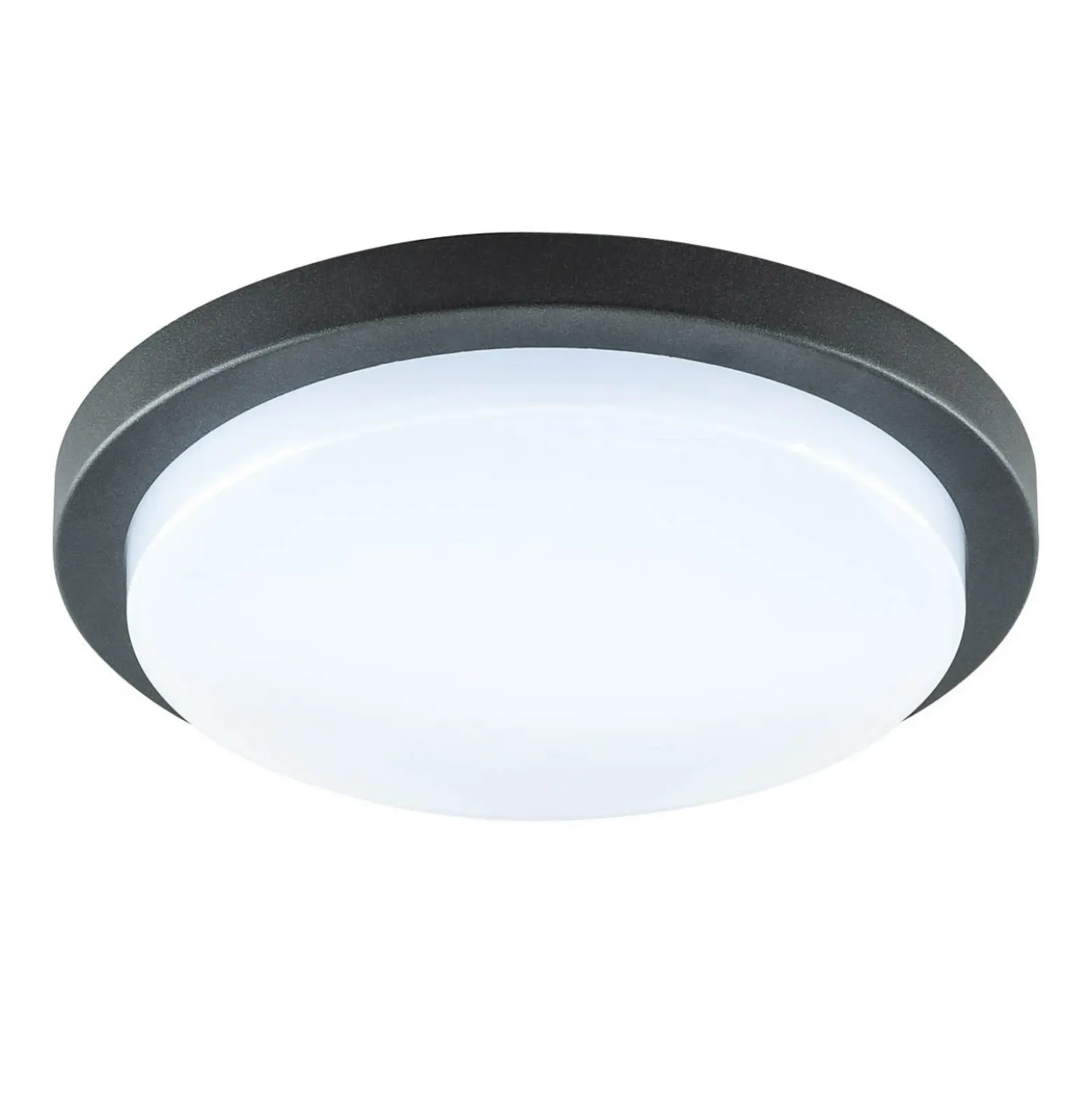 EVN Tectum plafón LED exterior redondo, Ø 24,6 cm