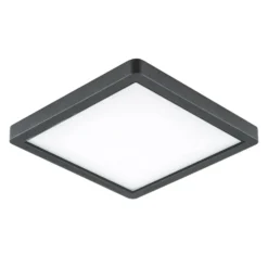 EVN Tectum plafón LED para exterior angular vidrio