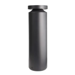 Faro bolardo luminoso LED, altura 60 cm, gris oscuro, DALI, 3.000 K