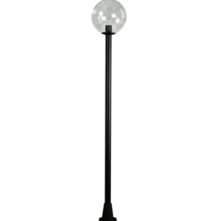 Farola Bola de cristal, negro