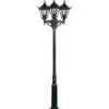 Farola estilo casa de campo 756 S, 3 luces