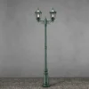 Farola Firenze, 2 luces, verde