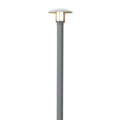 Farola Heimdal, altura 200 cm, gris