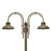 Farola Luca, 2 luces con arco doble