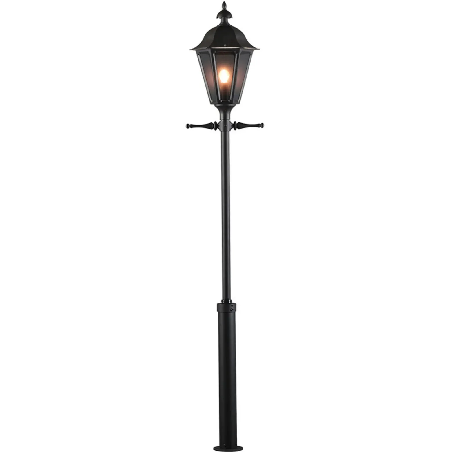 Farola Pallas, negro