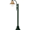 Farola Toscane 1 luz 150 cm, verde