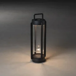 Farol decorativo LED Otranto, atenuable, USB