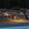 Farol LED decorativo Manorola, USB, atenuable