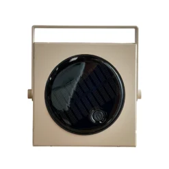 Farol LED solar Luma de Dyberg Larsen, color beige, 20 cm, IP44