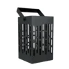 Farol LED solar Luma de Dyberg Larsen, negro, 20 cm, IP44