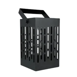 Farol LED solar Luma de Dyberg Larsen, negro, 20 cm, IP44