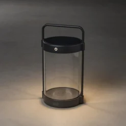 Farol solar LED Crotone, atenuable, USB