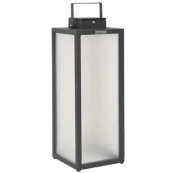 Farol solar LED Tradition, antracita, altura 65 cm