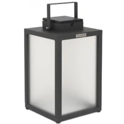 Farol solar LED Tradition, antracita, altura 40 cm