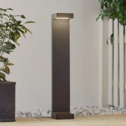 FLOS Casting C150 bolardo luminoso LED, 85 cm 3.000 K