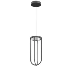FLOS In Vitro Suspension, 2.700 K, antracita