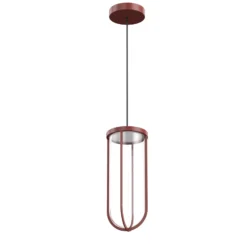 FLOS In Vitro Suspension, 2.700 K, terracotta