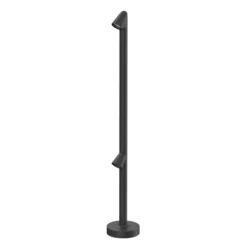 FLOS Walkstick 2 Double bolardo 2.700K negro