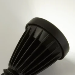 Foco con pica Spikey, negro, metal, 25 cm, IP54