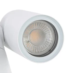 Foco con pica Tulimar de PRIOS, 2 luces, blanco, IP65