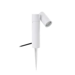 Foco con pica Tulimar de PRIOS, 1 luz, blanco, IP65