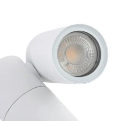 Foco con pica Tulimar de PRIOS, 1 luz, blanco, IP65