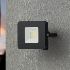 Foco de exterior LED Faedo 3 en negro, 20W