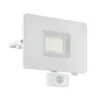 Foco de exterior LED Faedo 3, sensor, blanco, 50W