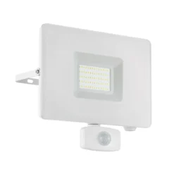 Foco de exterior LED Faedo 3, sensor, blanco, 50W