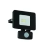 Foco de exterior LED Faedo 3, sensor, negro, 10W