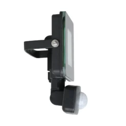 Foco de exterior LED Faedo 3, sensor, negro, 10W