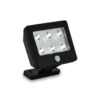 Foco de exterior LED Kollig con sensor IP54, negro
