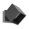 Foco de pared exterior LED 5002, móvil, grafito
